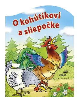 Leporelá, krabičky, puzzle knihy O kohútikovi a sliepočke - Antonín Šplíchal