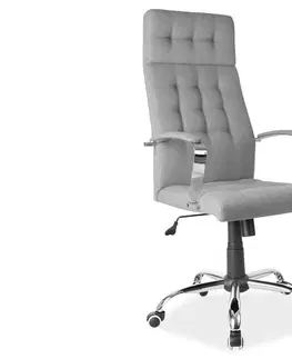 Kancelárske stoličky K-136 kancelárske kreslo, šedá