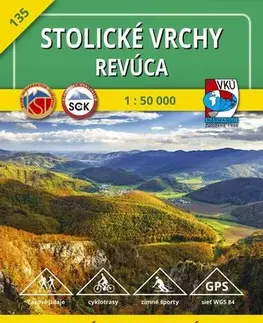 Slovensko a Česká republika Stolické vrchy - Revúca TM 135 - 1:50 000, 2019