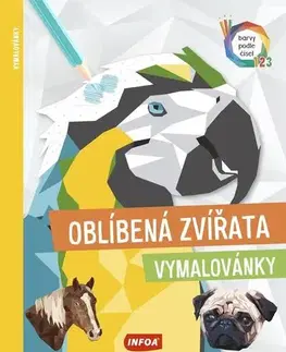 Maľovanky pre dospelých Vymalovánky - Oblíbená zvířata