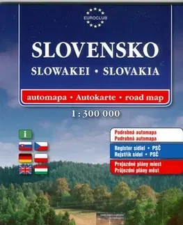 Do auta Slovensko Automapa 1:300 000