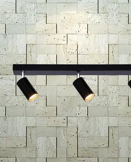 Moderné lampy do obývačky Luster Monti Čierna K-4727 LW3