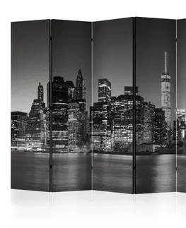 Paravány Paraván New York Nights Dekorhome 135x172 cm (3-dielny)