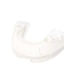 hokej Chránič zubov FH500 Small pre deti na pozemný hokej biely
