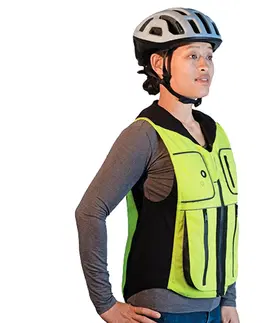 Chrániče na snowboard Airbagová vesta pre cyklistov Helite B'Safe čierna - XL