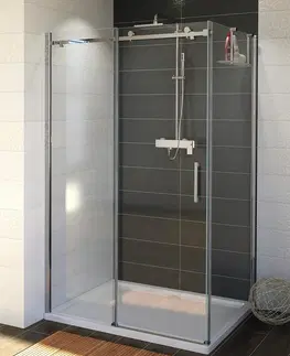 Sprchovacie kúty GELCO - DRAGON bočná stena 700mm, číre sklo GD7270