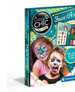Drevené hračky Clementoni Crazy CHIC - Maľovanie na tvár