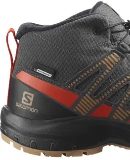 Pánska obuv Salomon XA PRO V8 Mid CS™ Waterproof Kids 35 EUR