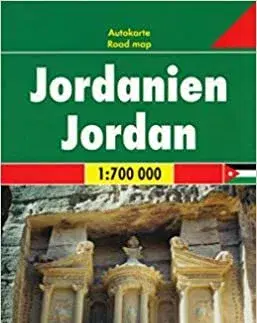 Sprievodcovia, mapy, atlasy Jordánsko 1:700 000 Automapa