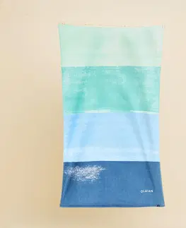 vodné športy Plážová osuška 145 × 85 cm Aqua modrá
