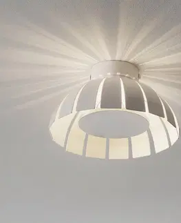 Stropné svietidlá Marchetti Biele dizajnové stropné LED svietidlo Loto 20 cm