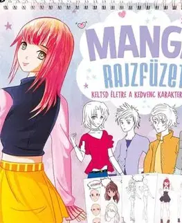 Pre deti a mládež - ostatné Manga rajzfüzet 2.