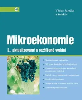 Ekonómia, Ekonomika Mikroekonomie - 3. vydání - Václav Jurečka,Kolektív autorov