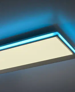 Stropné svietidlá JUST LIGHT. Stropné LED svetlo Galactica, CCT, RGB 100x25 cm