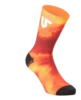 Pánske ponožky Ponožky Undershield Tye Dye červená 42/46