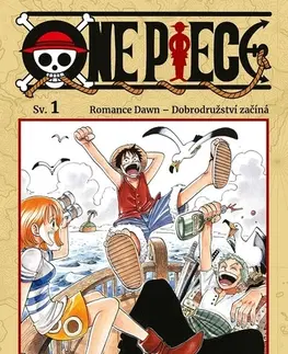 Manga One Piece 1: Romance Dawn - Dobrodružství začíná - Eiičiró Oda,Petr Kabelka,Eliška Kabelková Vítová