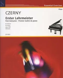 Hudba - noty, spevníky, príručky Czerny - Erster Lehrmeister - First Instructor - Wilhelm Ohmen