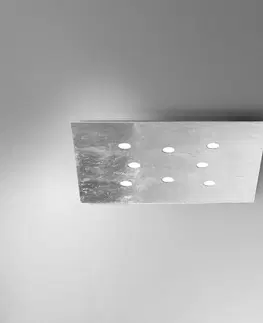 Stropné svietidlá ICONE ICONE Slim – ploché stropné LED svietidlo 8 biele