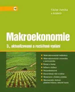 Ekonómia, Ekonomika Makroekonomie 3. aktualizované a rozšířené vydání - Václav Jurečka,Kolektív autorov
