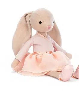 Plyšové a textilné zvieratká JELLYCAT Lila Ballerina zajačik plyšová hračka JELLYCAT