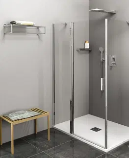 Sprchovacie kúty POLYSAN - ZOOM sprchová bočná stena 700, číre sklo ZL3270