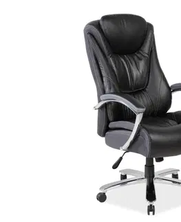 Kancelárske stoličky GONDOL kancelárske kreslo, čierna