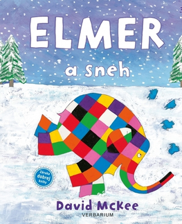 Rozprávky Elmer a sneh - David McKee
