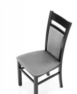 Jedálenské stoličky a kreslá Jedálenská stolička GERARD 2 Halmar Tmavo zelená