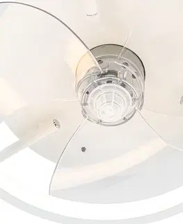 Stropne ventilatory Stropný ventilátor biely vrátane LED s diaľkovým ovládaním - Kees