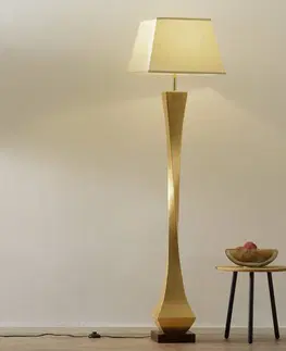 Stojacie lampy Schuller Valencia Stojaca lampa s ušľachtilým dizajnom, zlatá