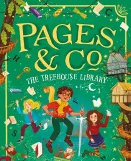 V cudzom jazyku Pages & Co.: The Treehouse Library - Anna James,Marco Guadalupi