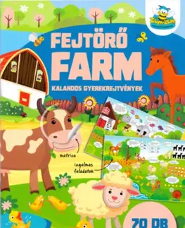 Pre deti a mládež - ostatné Fejtörő farm - Kalandos gyerekrejtvények