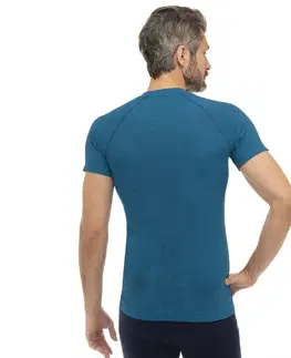 Pánske tričká Pánske tričko Brubeck 3D Run PRO s krátkym rukávom blue - L