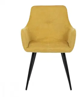 Stoličky Jedálenské kreslo DCH-226 Autronic Žltá