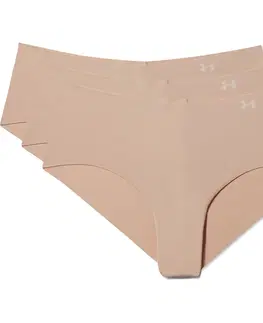 Nohavičky Nohavičky Under Armour PS Hipster 3Pack Nude - XS