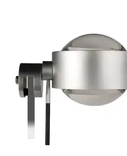 Nástenné svietidlá Top Light Upínacia LED lampa na zrkadlo Puk Fix+ chróm matný