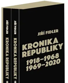 Slovenské a české dejiny Kronika republiky 1918-1968, 1969-2020 - box - Jiří Fidler