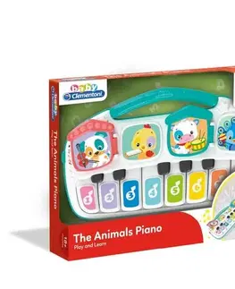 Hudobné nástroje pre deti Clementoni Detské elektrické piano so zvieratkami