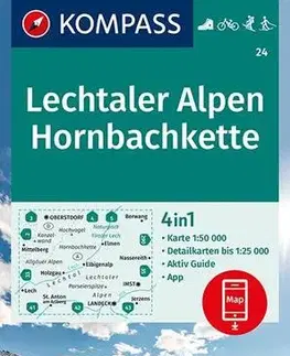 Turistika, skaly Lechtaler Alpen, Hornbachkette 24