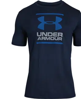 Pánske tričká Pánske tričko Under Armour GL Foundation SS T Thunder - M