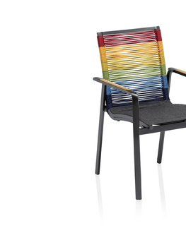 Stoličky Diamond stolička s podrúčkami viacfarebná