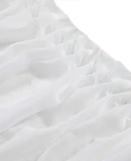 Závesy Homede Záclona Kresz Tape, biela, 280 x 175 cm