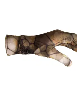 čiapky Poľovnícke rukavice 100 Furtiv s maskovaním