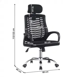 Kancelárske stoličky Kancelárske kreslo IMELA TYP 1 NEW Tempo Kondela
