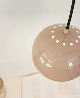 Závesné svietidlá FRANDSEN FRANDSEN Ball závesná lampa Ø 18 cm, nude