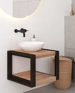 Kúpeľňové skrinky Kúpeľňová skrinka pod umývadlo Dekorhome 120 cm