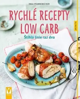 Kuchárky - ostatné Rychlé recepty Low Carb – štíhlá linie raz dva - Inga Pfannebecker