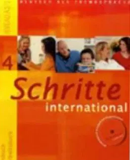 Učebnice a príručky Schritte International 4 Kursbuch + Arbeitsbuch mit CD