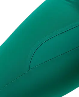 Dámske klasické nohavice Legíny s vysokým pásom Nebbia ICONIC 209 Green - L