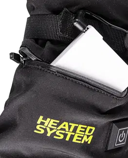 Zimné rukavice Vyhrievané palčiaky W-TEC HEATster čierna - 3XL